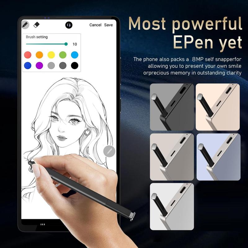 FUFFI 6.8 Inch Smart Phone, Unlocked Phone, Android 12.0 Version Phone , 8+16MP Pixel-Phone, Dual Card Phone, Touchscreen Phone