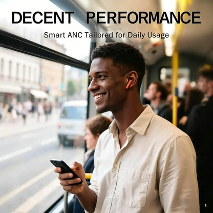 【2026 New Product】Wireless Bluetooth Headphones, Bluetooth 5.4, 13mm Custom Dynamic Driver Unit, 42dB Active Noise Cancellation Function, 4 High-Definition Microphones, Utilizing Clear Voice Technology.