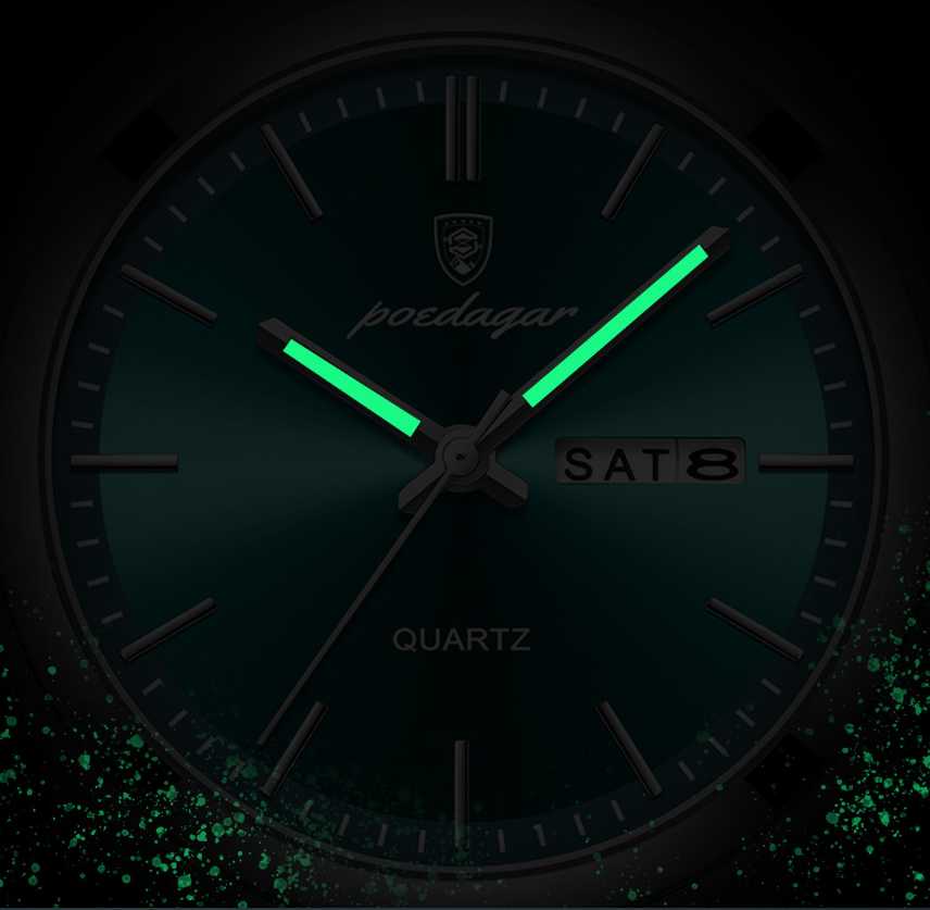 Casual Business Round Dial Analog Quartz Watch for Men, Fashion Watch for Parties and Daily Wear, Trendy Versatile & Exquisite Gift Watch