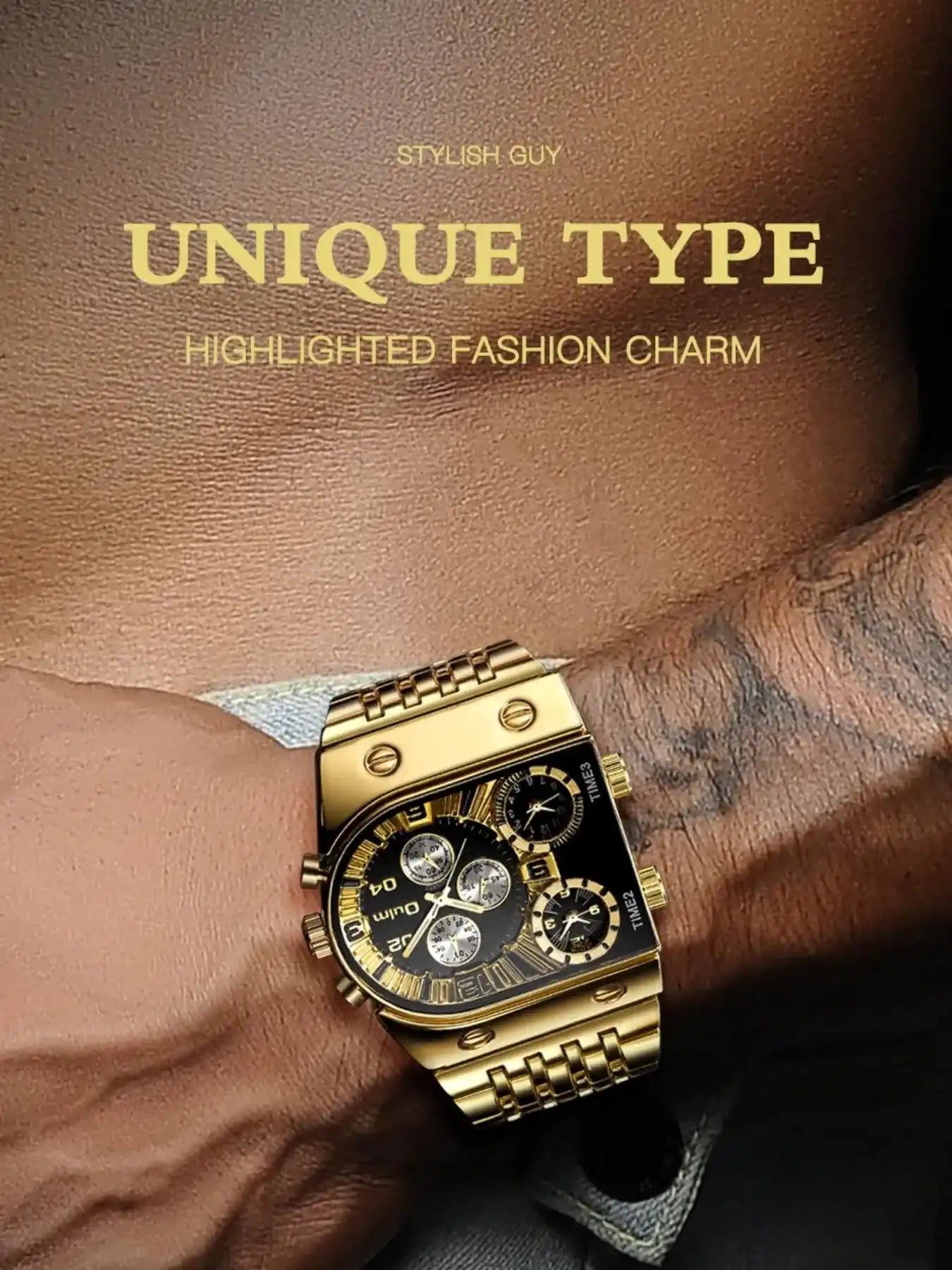 Men's Luminous Quartz Analog Watch, Fashion Watch for Party, Daily Decor, Trendy All-match & Exquisite Watch for Birthday Gift with Box, Business Fashion Watches