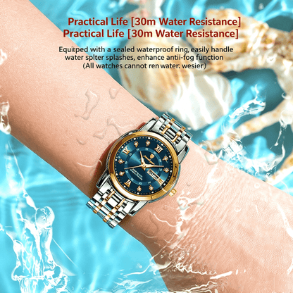 Men's Casual Business Round Dial Analog Quartz Watch, Business Fashion Watches, Fashion Daily Wear Watch with Box, Trendy Versatile Watch for Birthday Gift & Party