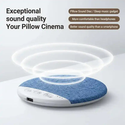 2026 Sleep Under-Pillow Speaker – Excellent Sound Quality, Ultra-Thin Body (Places Under The Pillow), Supports Automatic Shutdown and Timer Functions, Bluetooth Design, Rechargeable, Optimized for Side Sleepers.