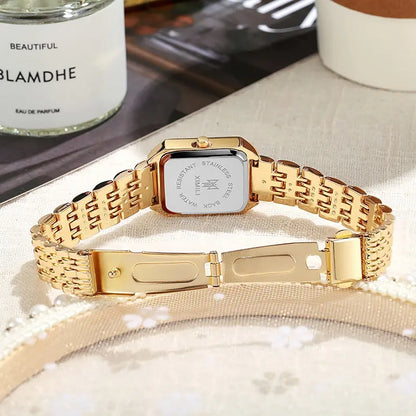 Women's Elegant Fashion Quartz Watch, Fashion Watch for Party, Daily Decor, Trendy All-match & Exquisite Watch for Birthday Gift