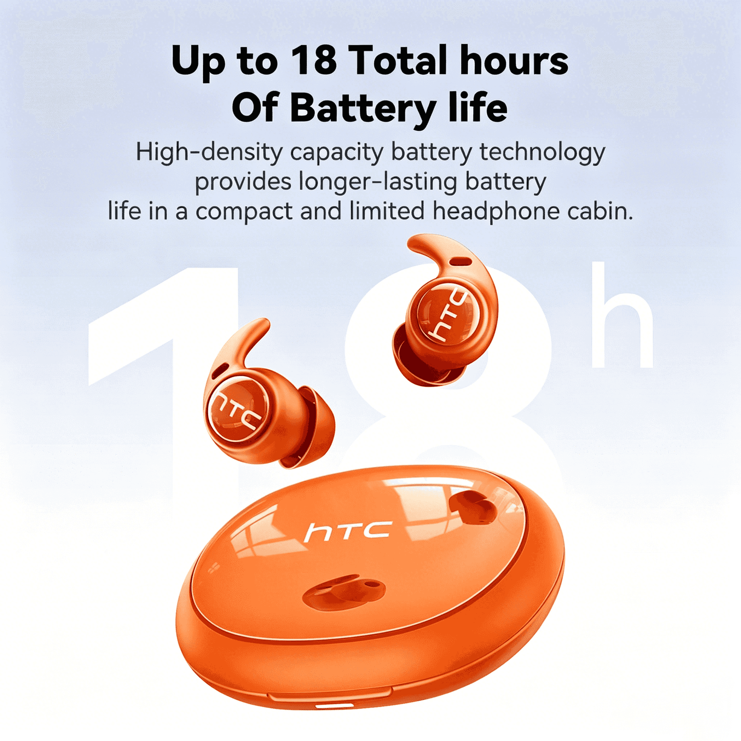 HTC NE76 Bluetooth Wireless Earbuds Sleep Earphones,Bluetooth 6.0,Noise-Canceling Earphones.Improves sleep quality,Zero pressure on the ears when sleeping on your side,Invisible flat-head earphones,Suitable for travel and side sleepers
