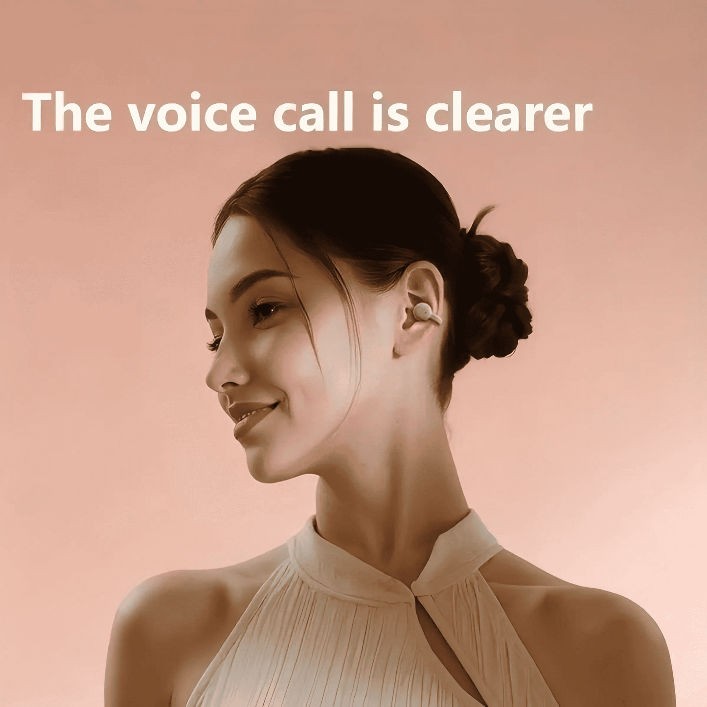 True Wireless Bluetooth-Compatible Headphones – Vintage Camera-Inspired Design, Open-Back Style, Condenser Mic, Compatible with PC/Laptop/Android/iPhone, Lithium Battery Included. An Ideal Gift Choice for Any Occasion.