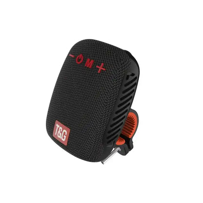 T&G Portable Wireless Speaker, Rechargeable Waterproof Speakers with Handlebar Mount, Outdoor Bluetooth-compatible Speaker for Cycling, Hiking, Camping, Audio, Weatherproof Loudspeaker System, Outside Speakers