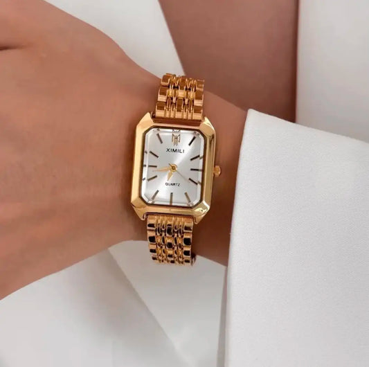 Women's Elegant Fashion Quartz Watch, Fashion Watch for Party, Daily Decor, Trendy All-match & Exquisite Watch for Birthday Gift