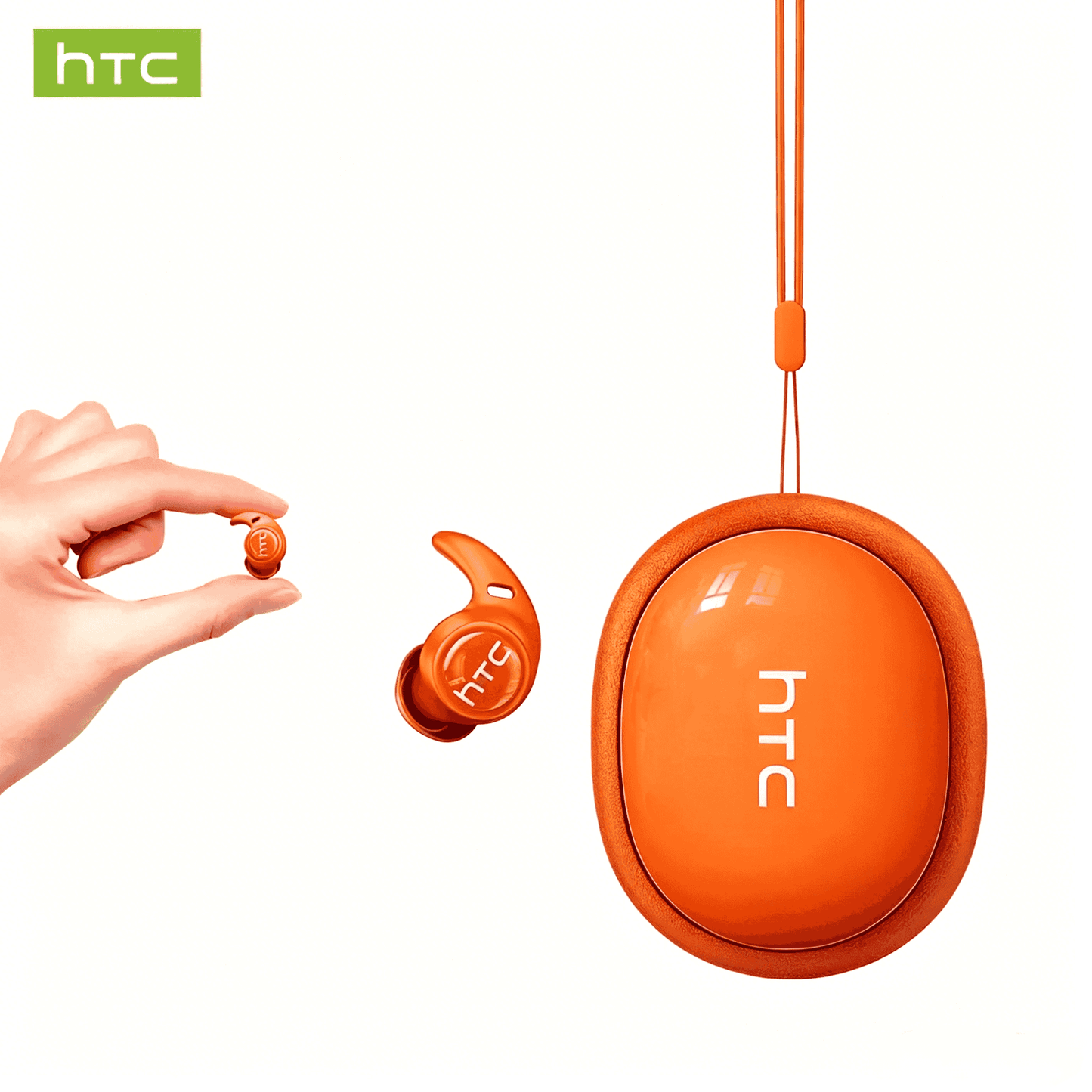 HTC NE76 Bluetooth Wireless Earbuds Sleep Earphones,Bluetooth 6.0,Noise-Canceling Earphones.Improves sleep quality,Zero pressure on the ears when sleeping on your side,Invisible flat-head earphones,Suitable for travel and side sleepers