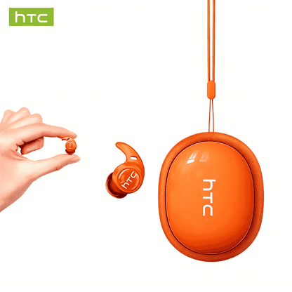 HTC NE76 Bluetooth Wireless Earbuds Sleep Earphones,Bluetooth 6.0,Noise-Canceling Earphones.Improves sleep quality,Zero pressure on the ears when sleeping on your side,Invisible flat-head earphones,Suitable for travel and side sleepers